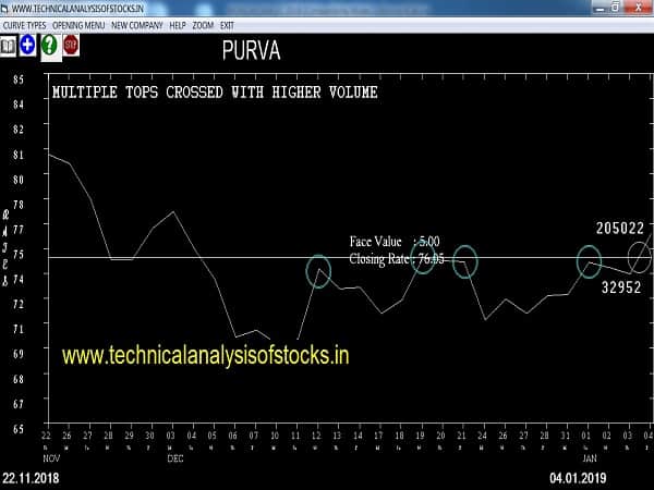 purva share price