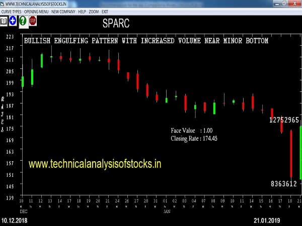 sparc share price