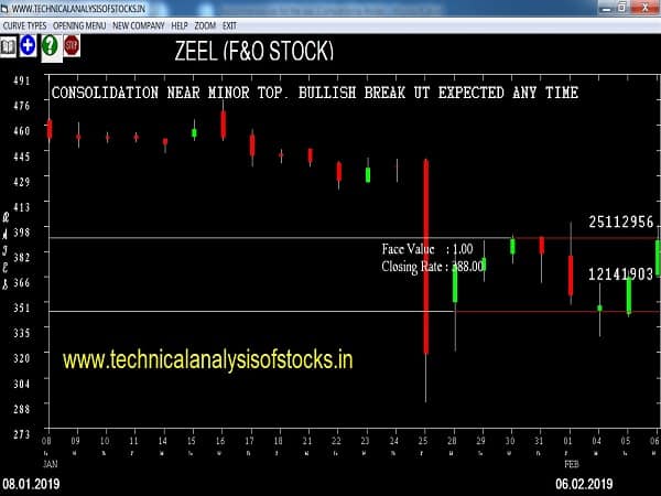 zeel share price