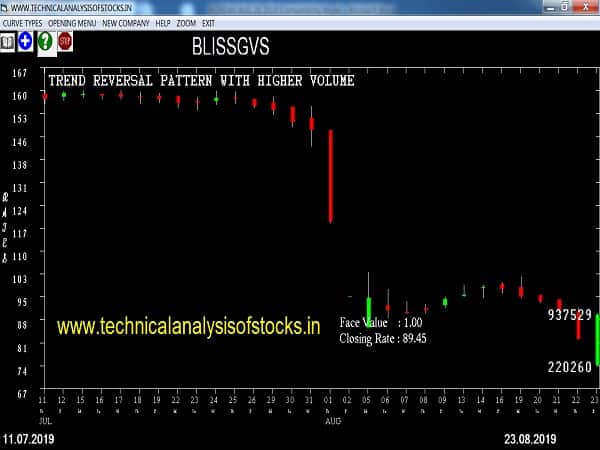 blissgvs share price