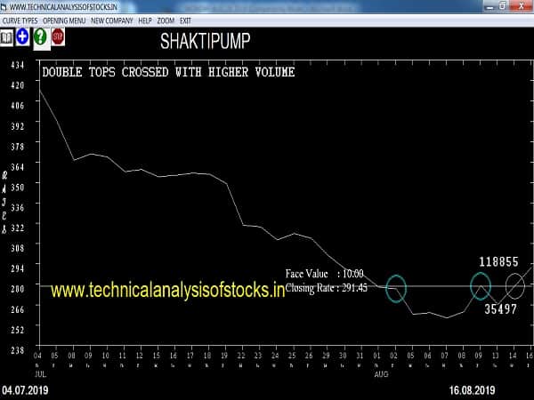 shaktipump share price