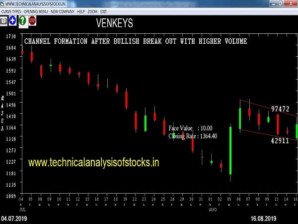 venkeys share price