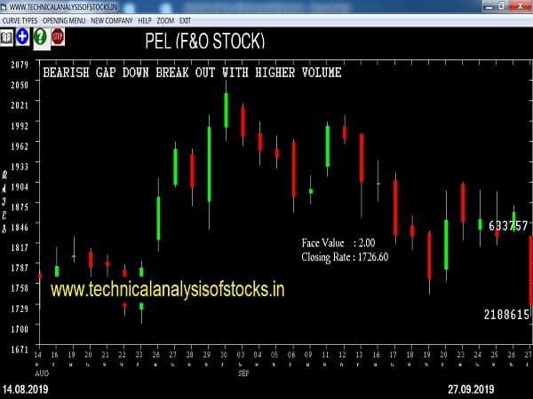 pel share price