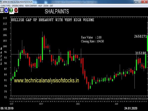 shalpaints share price history