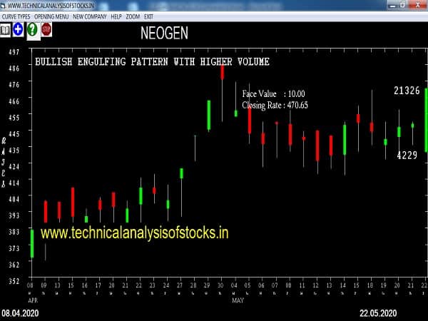 neogen share price