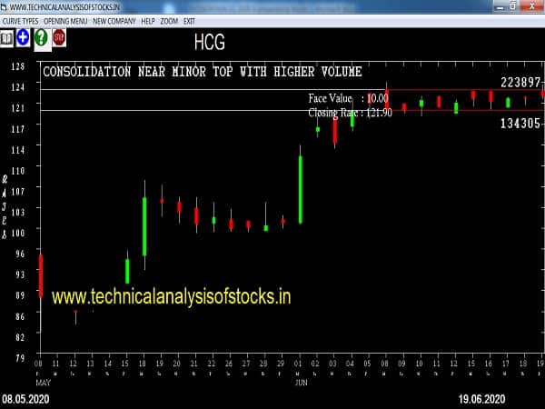 hcg share price