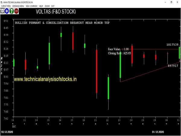 voltas share price