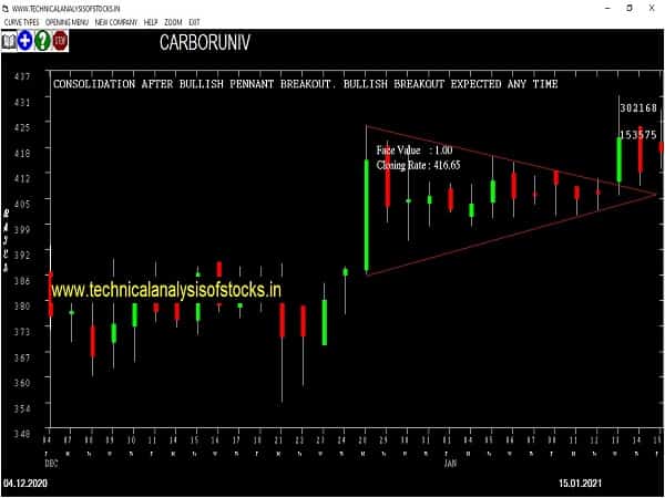 carboruniv share price