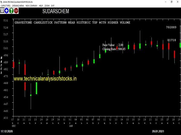 sudarschem share price